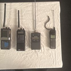 Various Receivers, Scanners, Rf Frequency Counter 