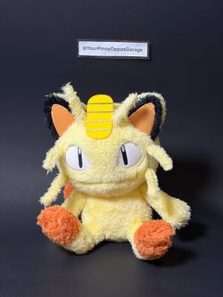 Meowth Fuzzy Fur Plush Plushie Stuffed Animal Toy Nintendo Pokémon Japan Collectible by Banpresto Bandai