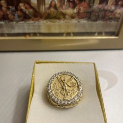 14k Gold Centenario Ring