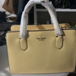 Kate Spade Yellow Bag 