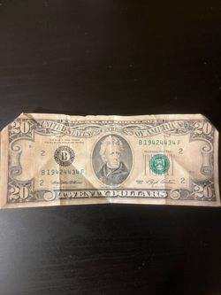 1993 Andrew Jackson 20$ Bill