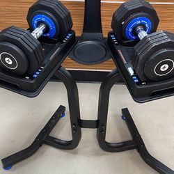 55 Ib Dumbbell Set W/stand