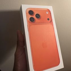 Brand New Orange Apple iPhone 17 ProMax 