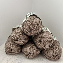 6 Balls Red Heart Eco Ways Yarn