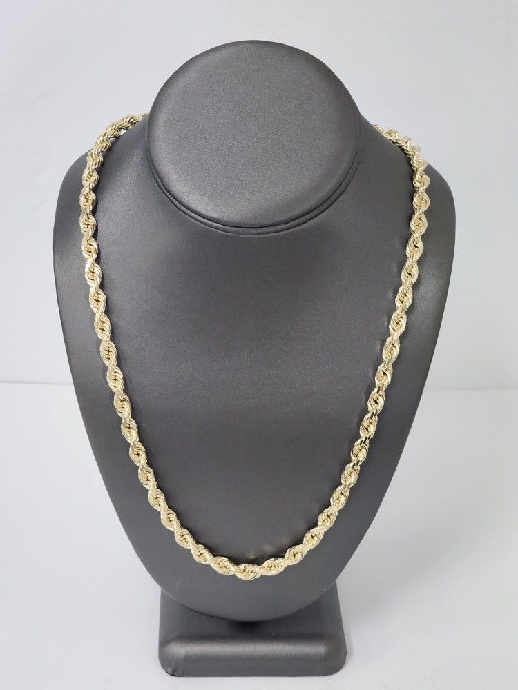 26" Rope Chain 10k 84.8g
