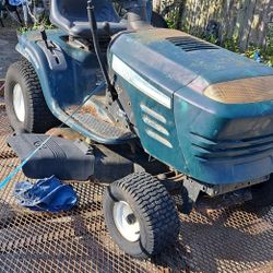 Lawn tractor.