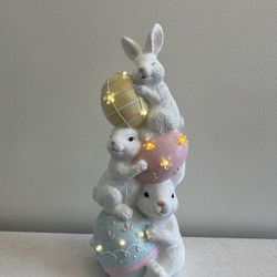 3 Tier Light Up Bunnies 