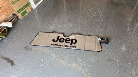 Jeep wrangler sunshade