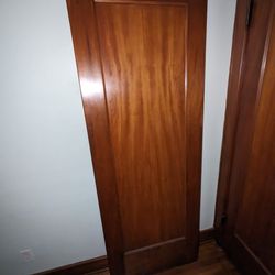 Old School Solid Wood Door