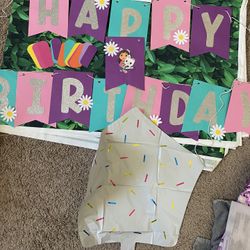 Gabby Dollhouse Birthday Banner 