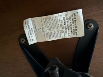 Vintage Slelig Manufacturing Co. Eames Style Lounge Chair + Ottoman