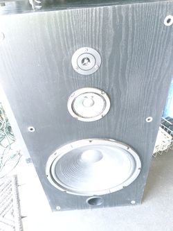 1--Kenwood 12" home stereo speaker