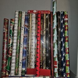 16 Rolls Paper And 3 Self Adhesive Plastic Decorative Covering