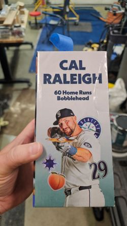 Cal Raleigh 60 Home Run Bobblehead