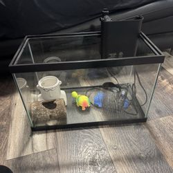 Fish Tank And Filter
