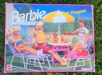 Barbie Backyard Play Set
