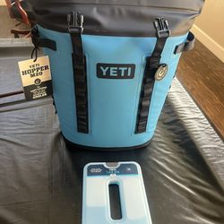 Yeti Backpack Cooler- With Ice Pack
