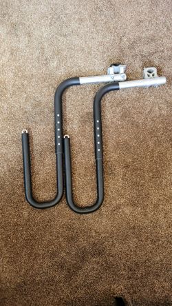 Longboard surf racks for bike