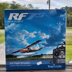 Great Planes RealFlight 7.5 RC Flight Simulator w/Interlink Elite Transmitter  