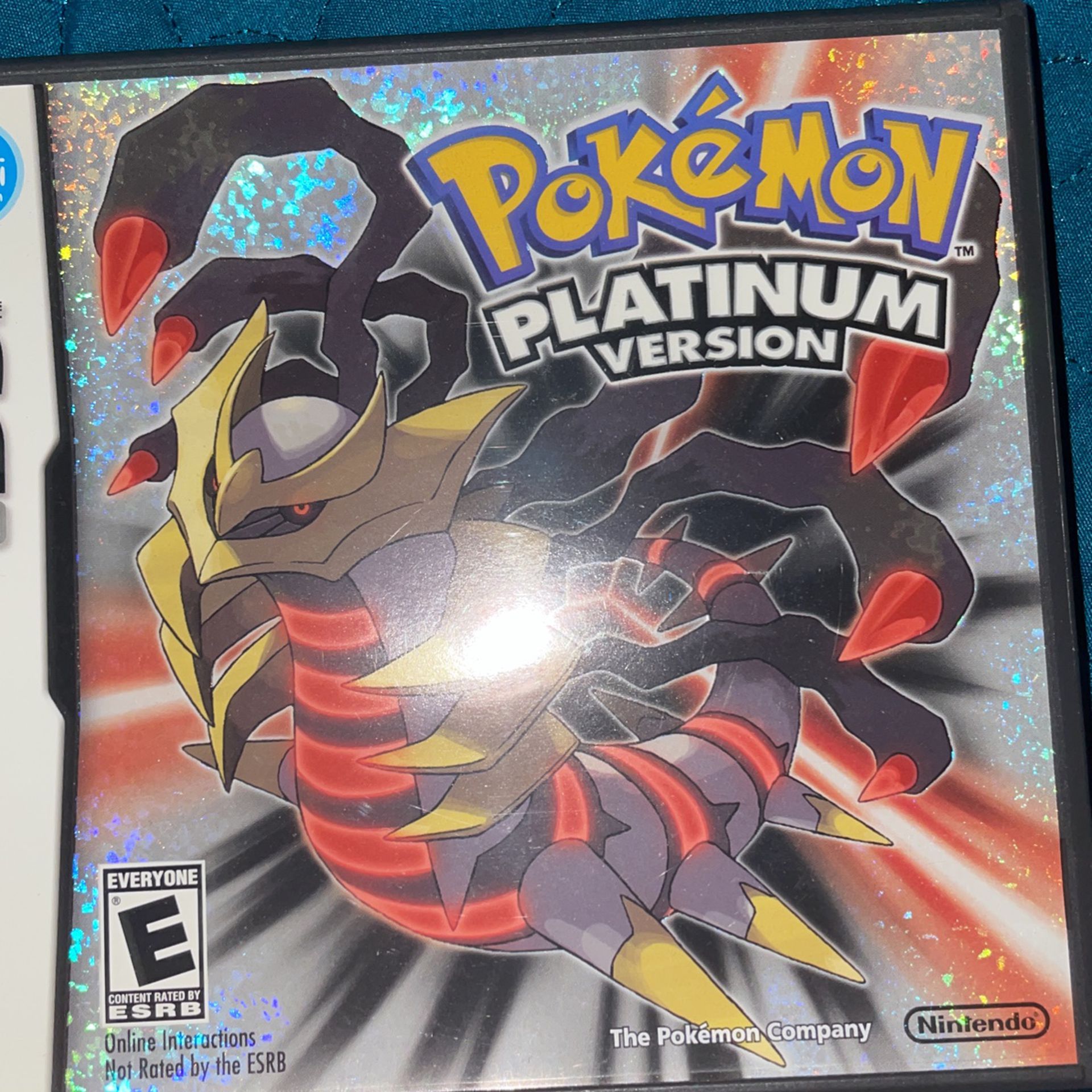 Pokémon Platinum Version (With Box And Manual)