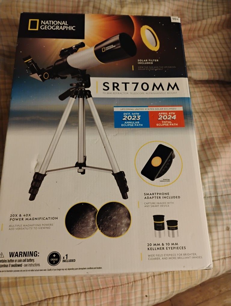 Brand New Never Used Still In The Box Telescope