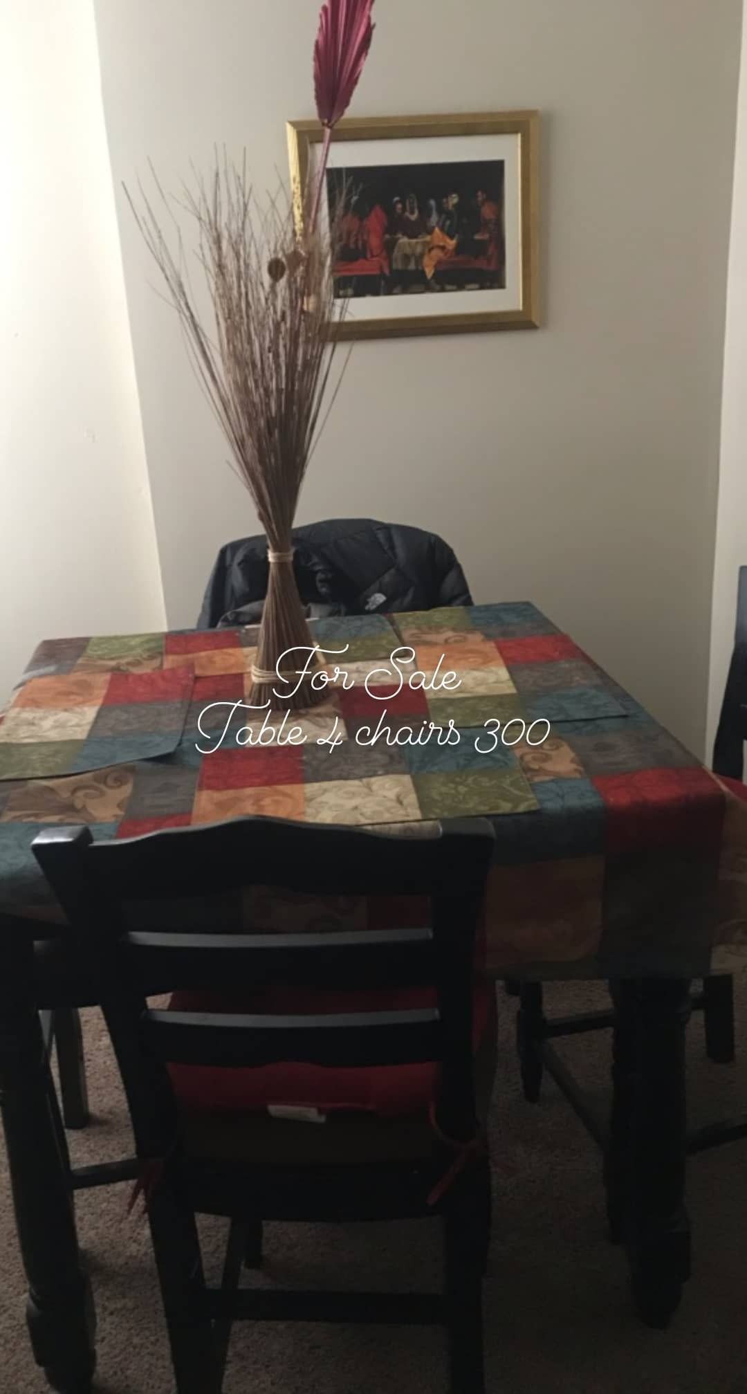 Furniture Table 4/Chairs