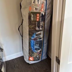 Ozark Trail 10-Person Camping Tent — LED Lighted Poles + Backlit Switch