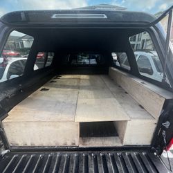 Wood Camping Set Up For Tacoma