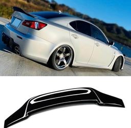 Duckbill Rear Spoiler Compatible with 2006-2013 Lexus IS250 / IS350 & 2006-2014 is F Sedan