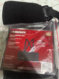 Husky back support belt