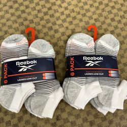 NWT Reebok Women Performance Low Cut Socks 12 Pairs