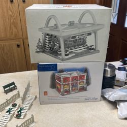 Department 56 Buildings and Winter Display Acessories