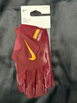 New Nike Vapor Jet Football Gloves XL USC Colors