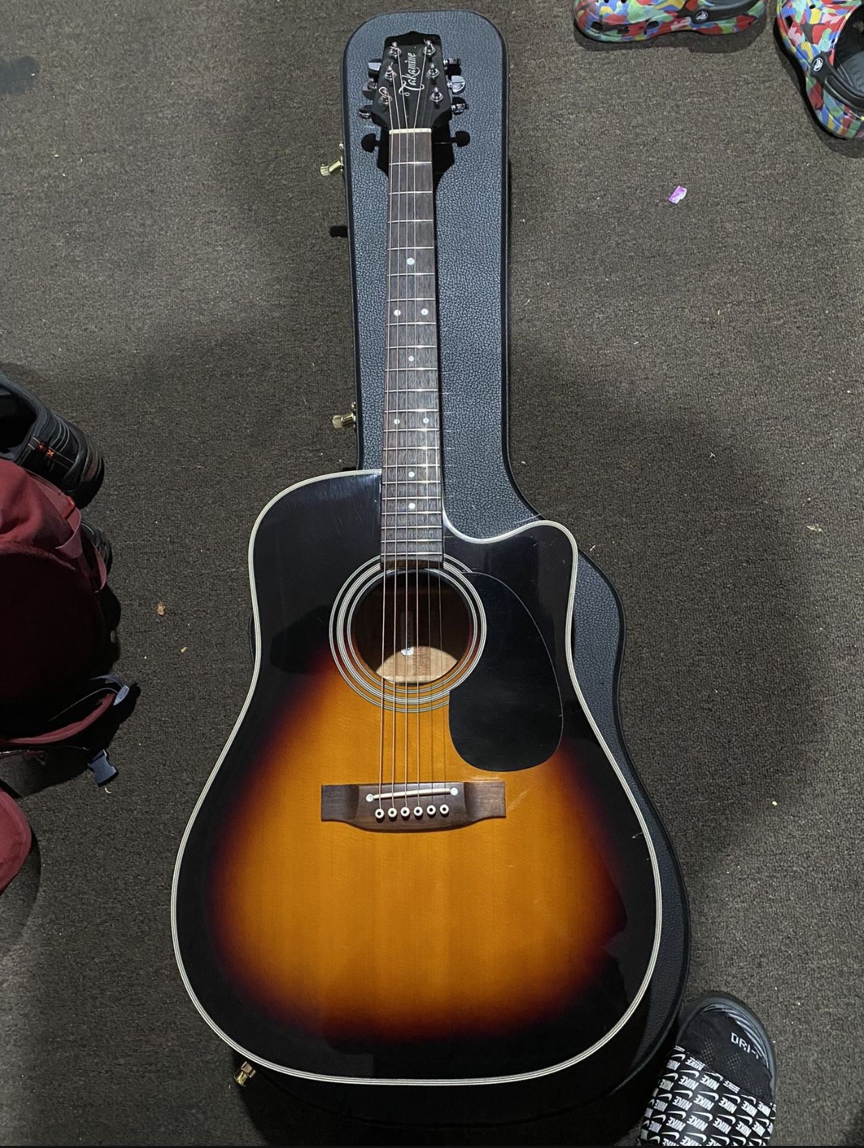 Takamine FP 350 SMC 1997 - Sunburst (Flamed). Pro Series