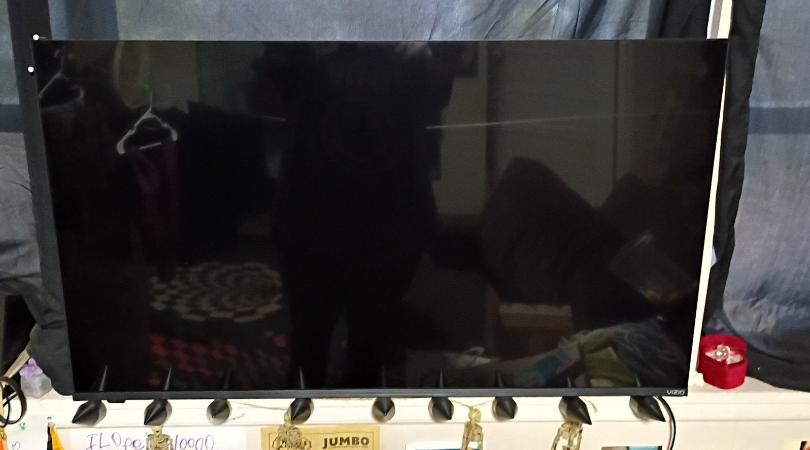 Flat Screen TV And Sound Bar