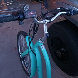 Schwinn Ebike Mendocino 2 Throttle Pedal Assist Large Battery 35 Miles 20mph Great Electric Bike $899 Retail