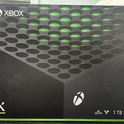 XBOX  Series X 1TB with 2 game disks