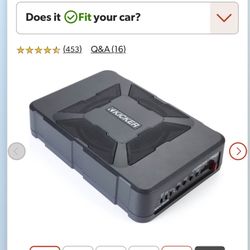 Kicker 51HS8 Hideaway™ compact powered subwoofer with 8" sub and 150-watt amp   