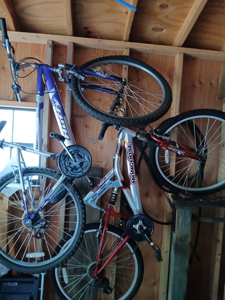 2 Mountain Bikes
