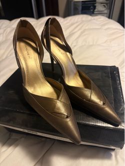 Bronze Pumps New 8