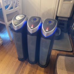 BUNDLE: HEPA Air Purifier Tower W/ UV (GermGuardian Brand)