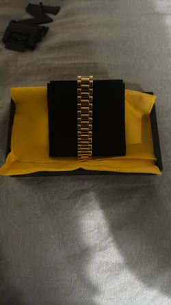 Gold Rolex Braclet