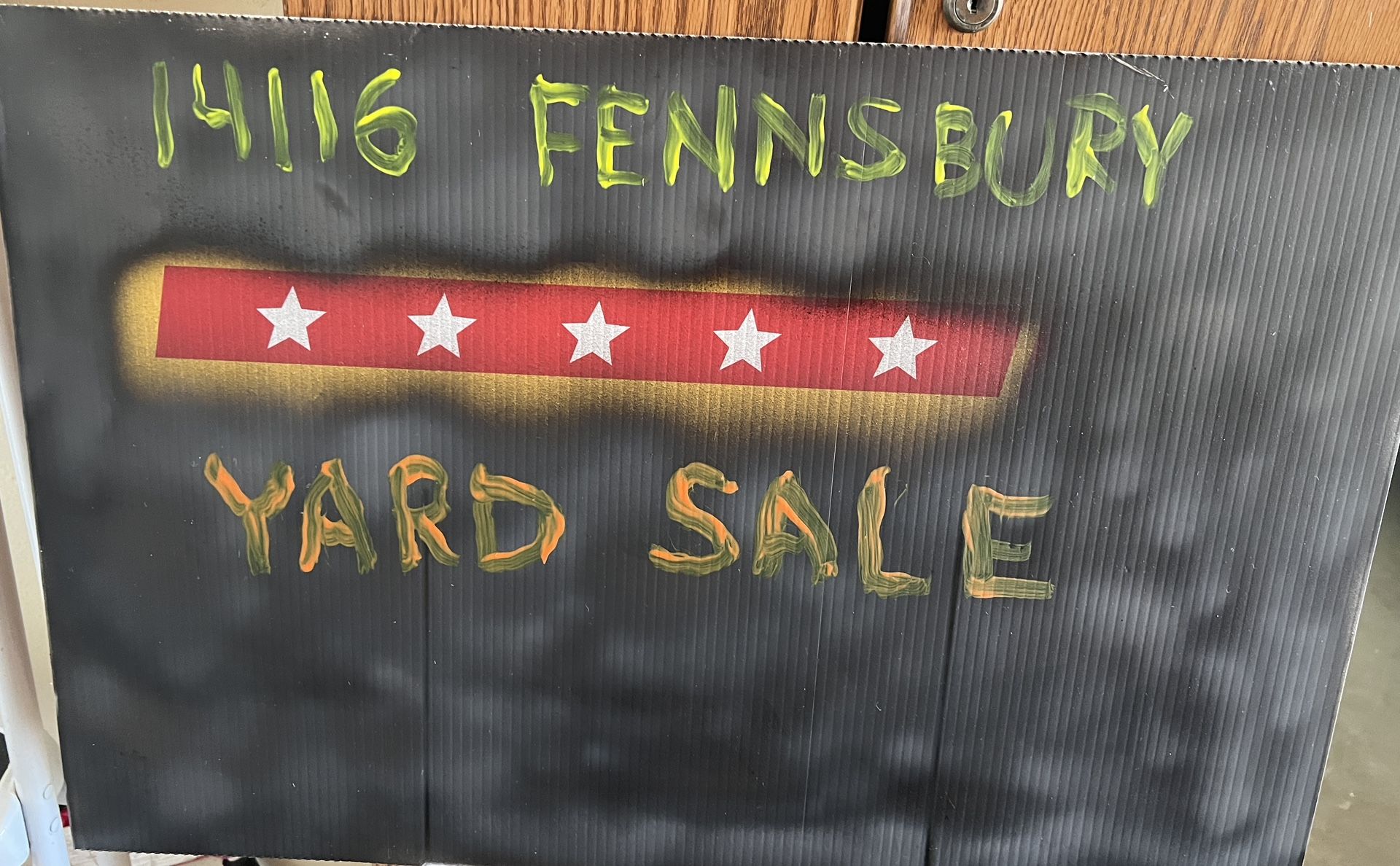 Yard sale Saturday Dec 6th 8:00-1:00