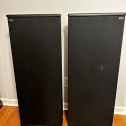 DCM Timeframe TF600 TF-600 Vintage Loud Speakers Unique Floor Standers Superb