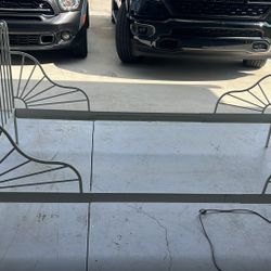 Twin IKEA Bed (white)