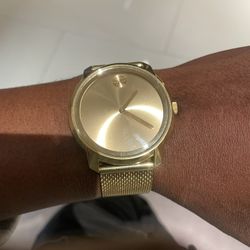 Movado Gold Watch