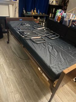 Hospital bed & New mattress