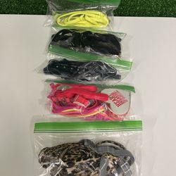 Assorted Multicolor Bra Straps 