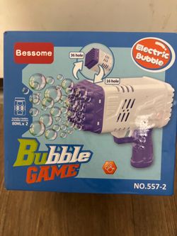 Bessome Electric Bubble Gun Toy