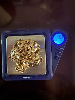 Cadena cubana 14k